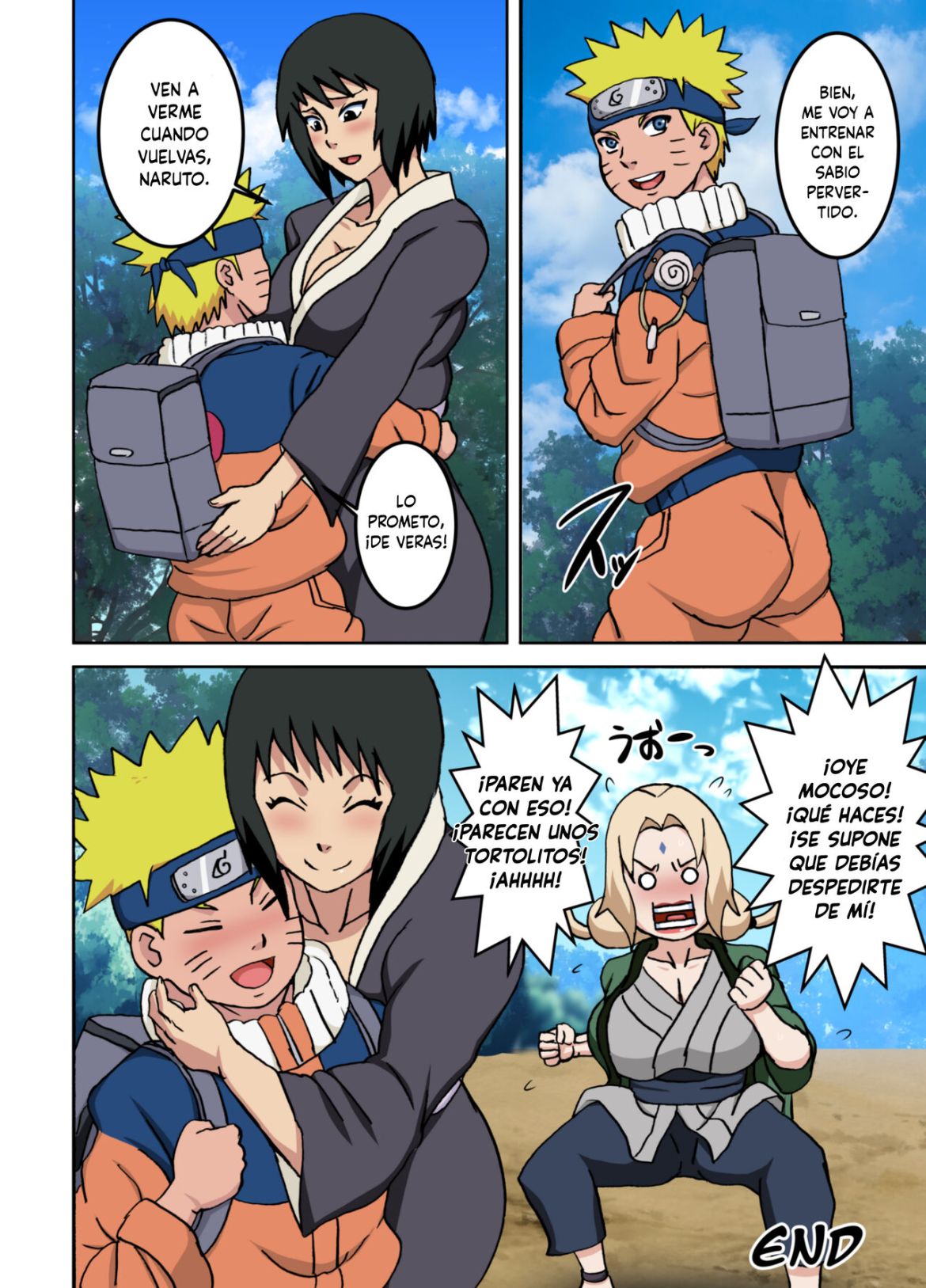 [NARUHO-Dou (Naruhodo] Yobai OK BakoBako Onsen!! (Naruto)