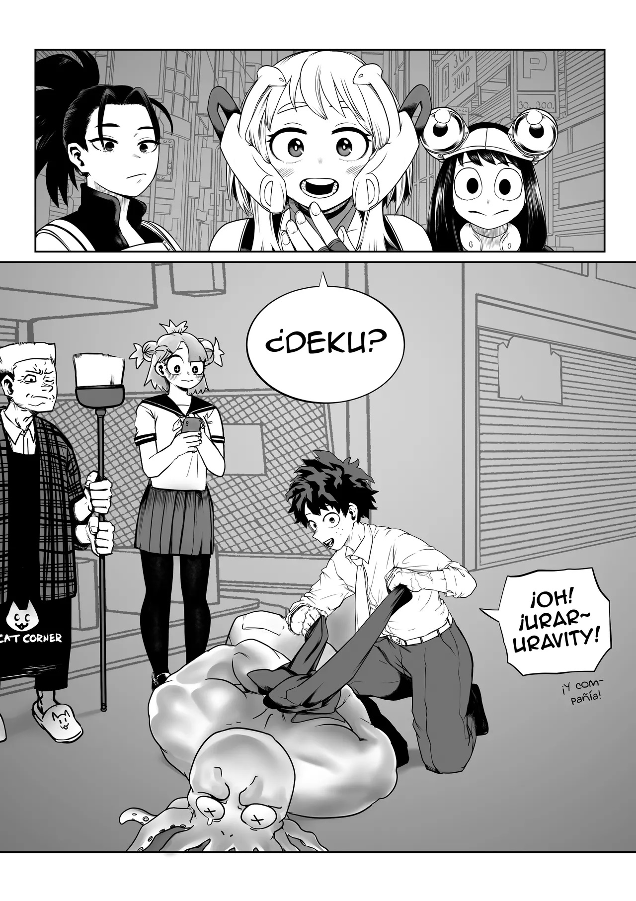 [Amano44] Poniendome al Dia con mi NOVIA HEROINA (My Hero Academia)