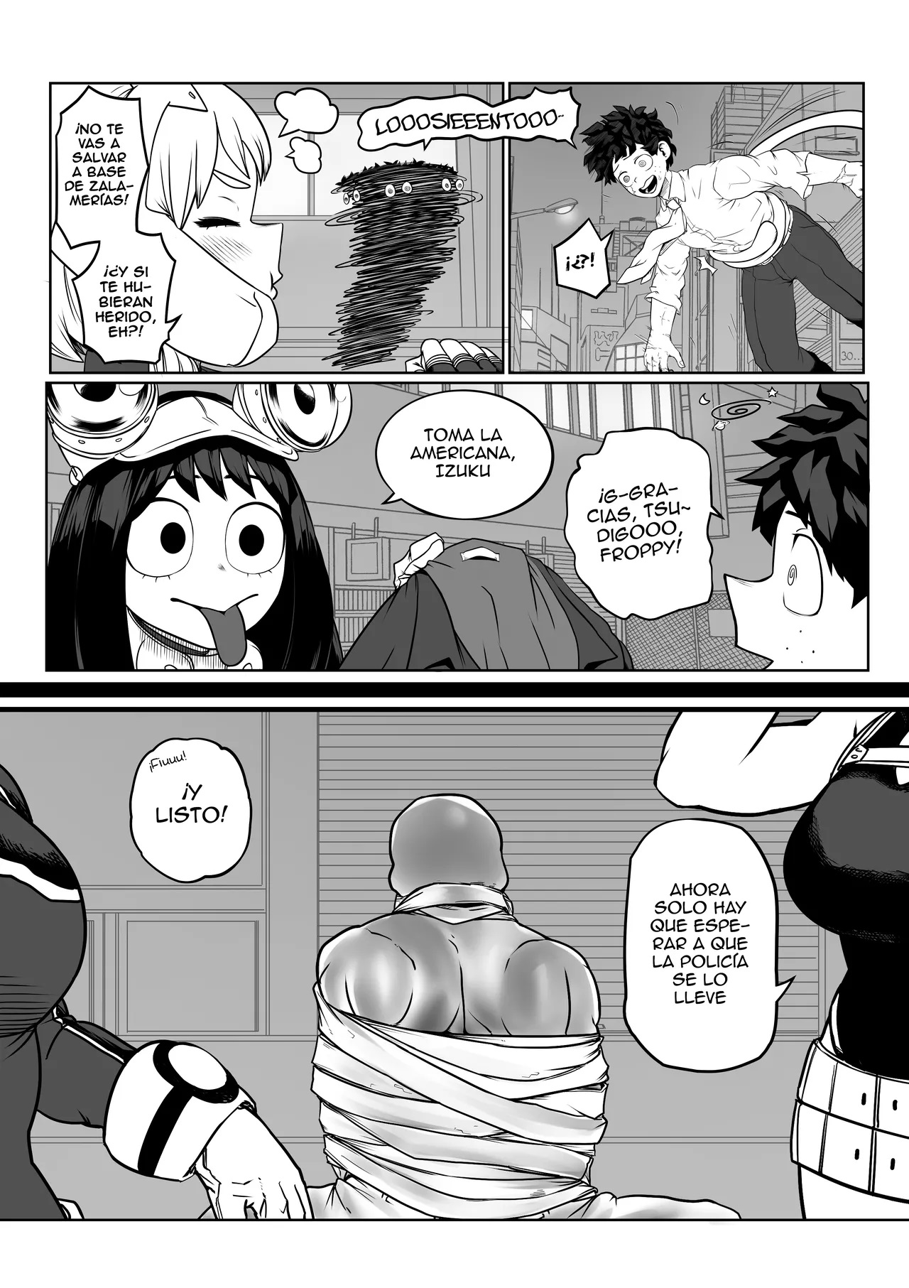[Amano44] Poniendome al Dia con mi NOVIA HEROINA (My Hero Academia)