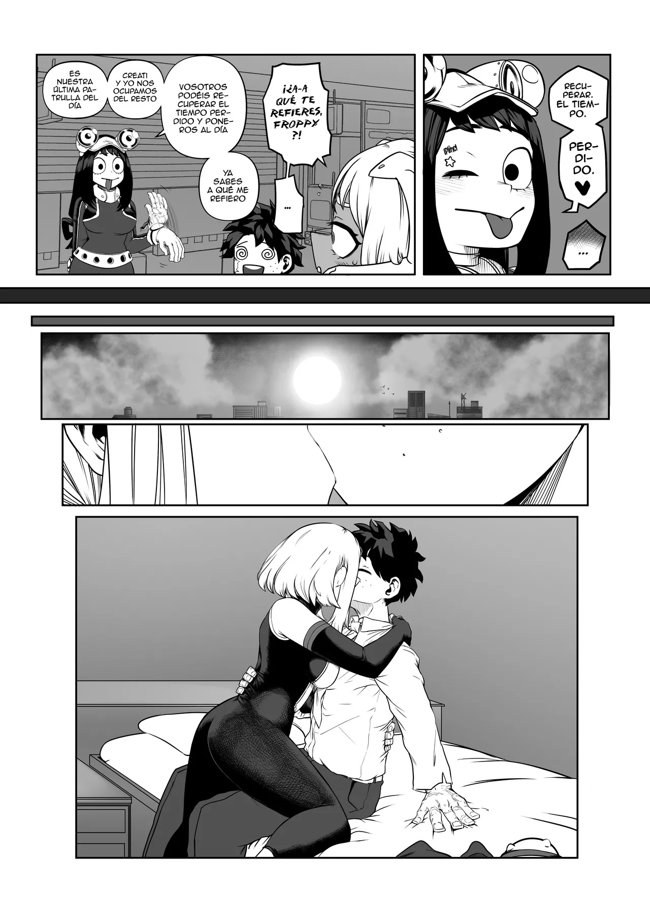 [Amano44] Poniendome al Dia con mi NOVIA HEROINA (My Hero Academia)