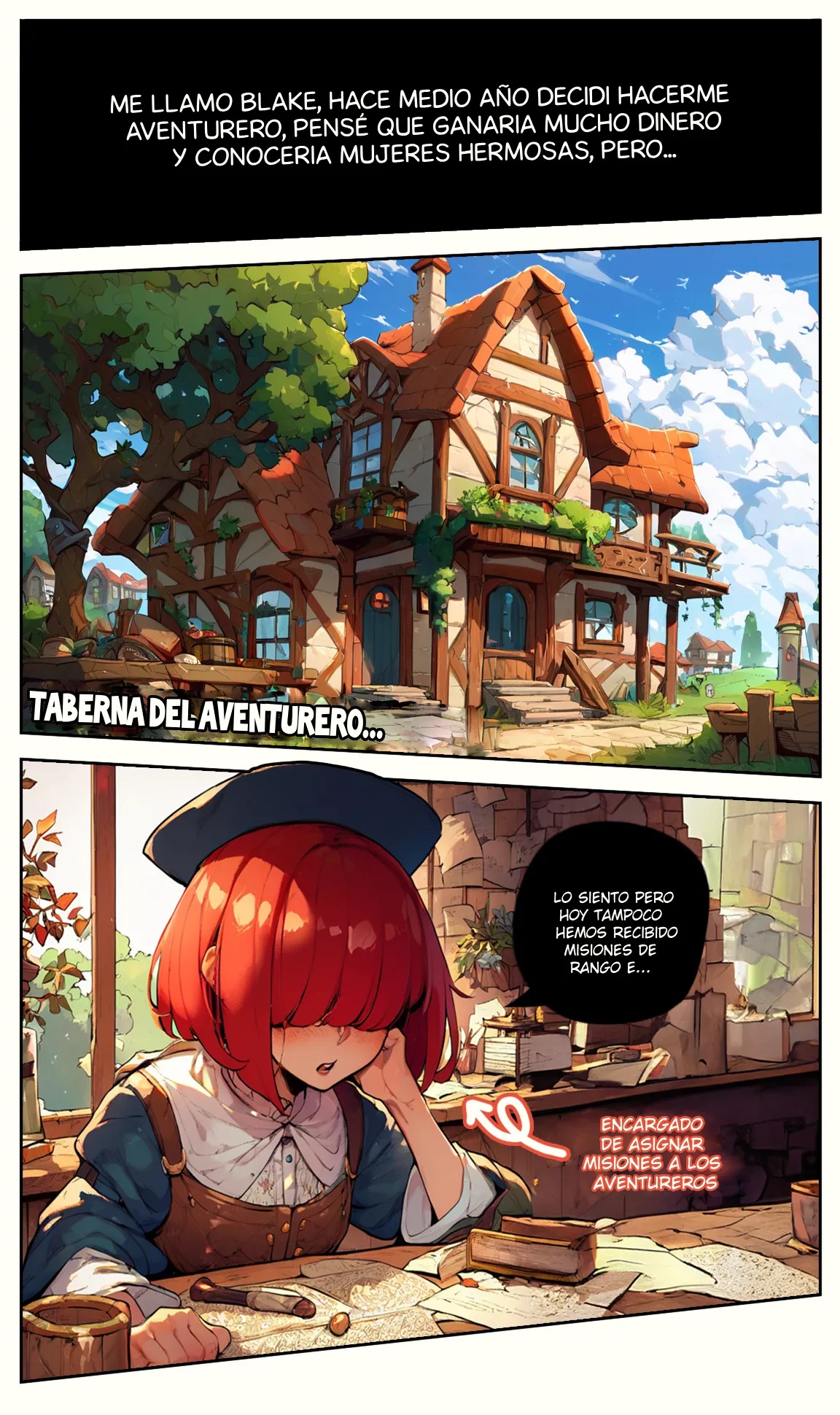 [Mr Sadbat] Soporte de RANGO S (Comic Porn)