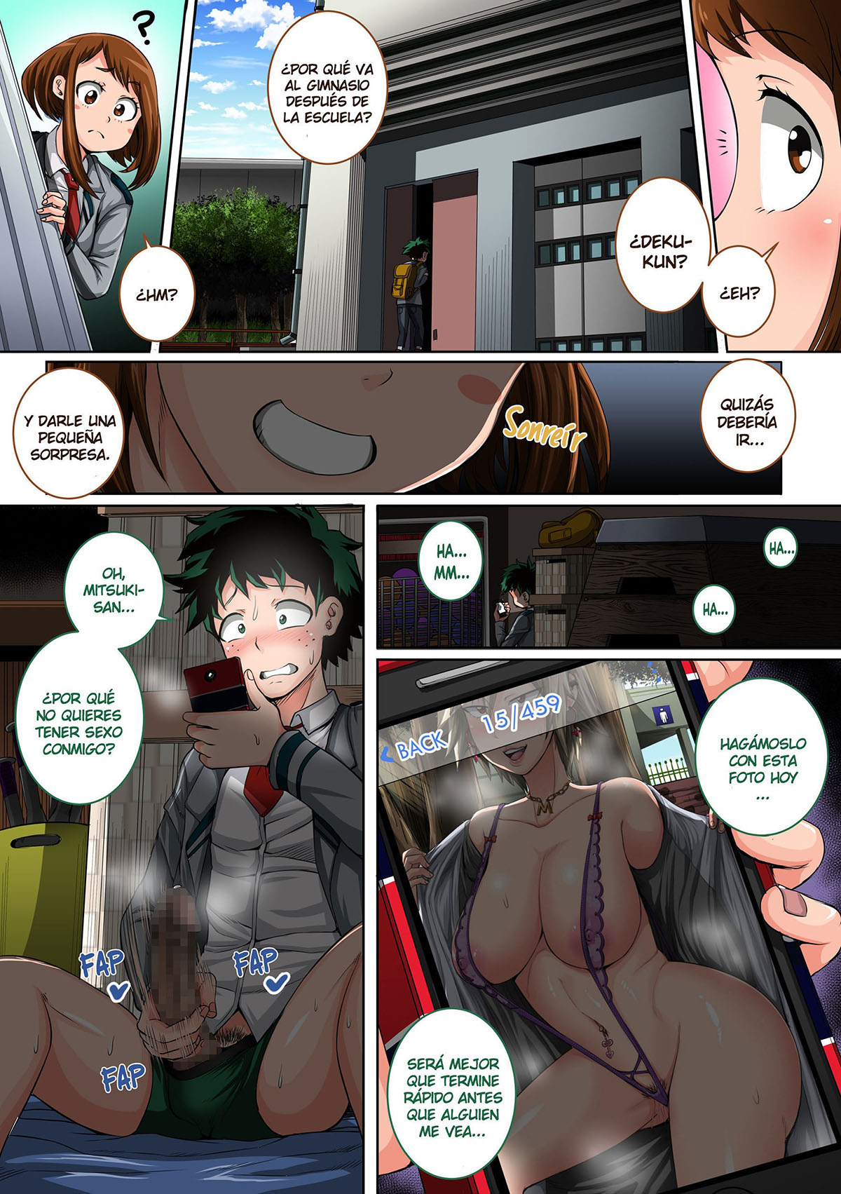 [Juna Juna Juice] BOKU no Harem ACADEMIA parte 3