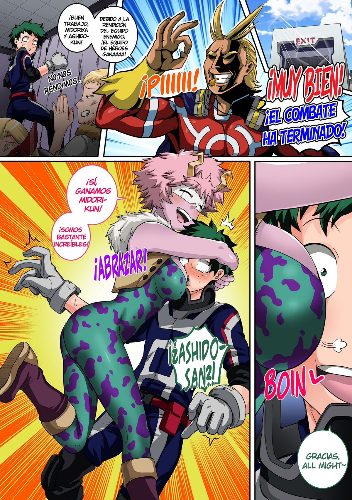 [Juna Juna Juice] BOKU no Harem ACADEMIA parte 4
