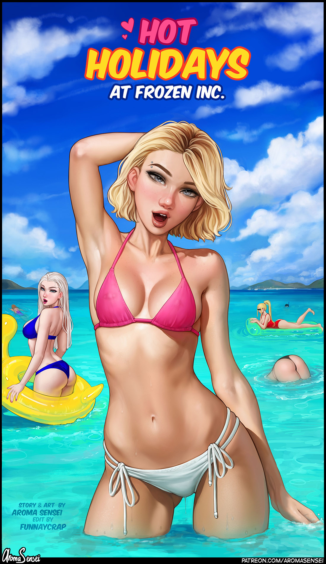 [AromaSensei] Hot Holidays 1 – (Comic Porn)