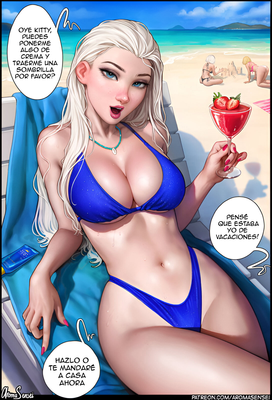 [AromaSensei] Hot Holidays 1 – (Comic Porn)