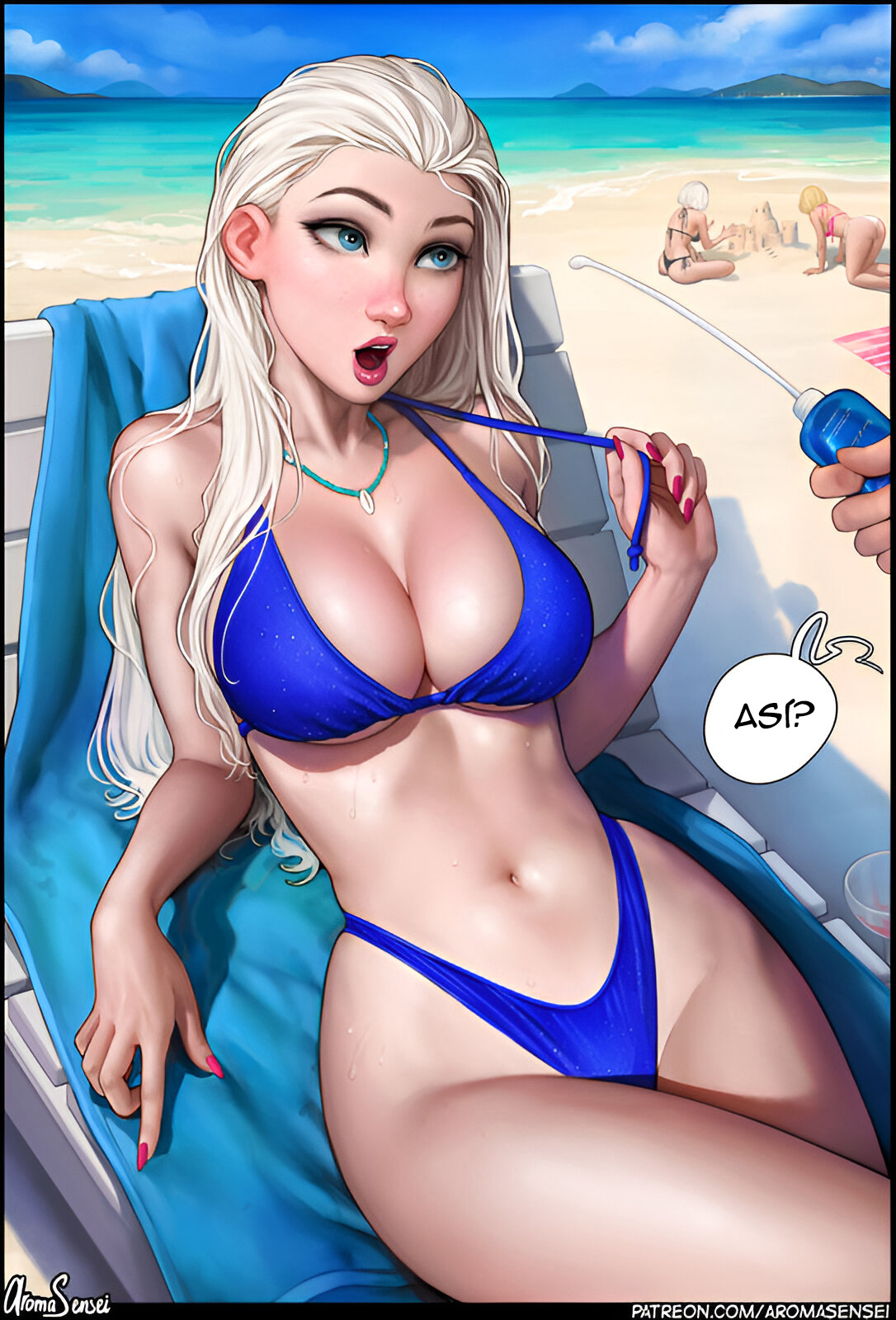 [AromaSensei] Hot Holidays 1 – (Comic Porn)
