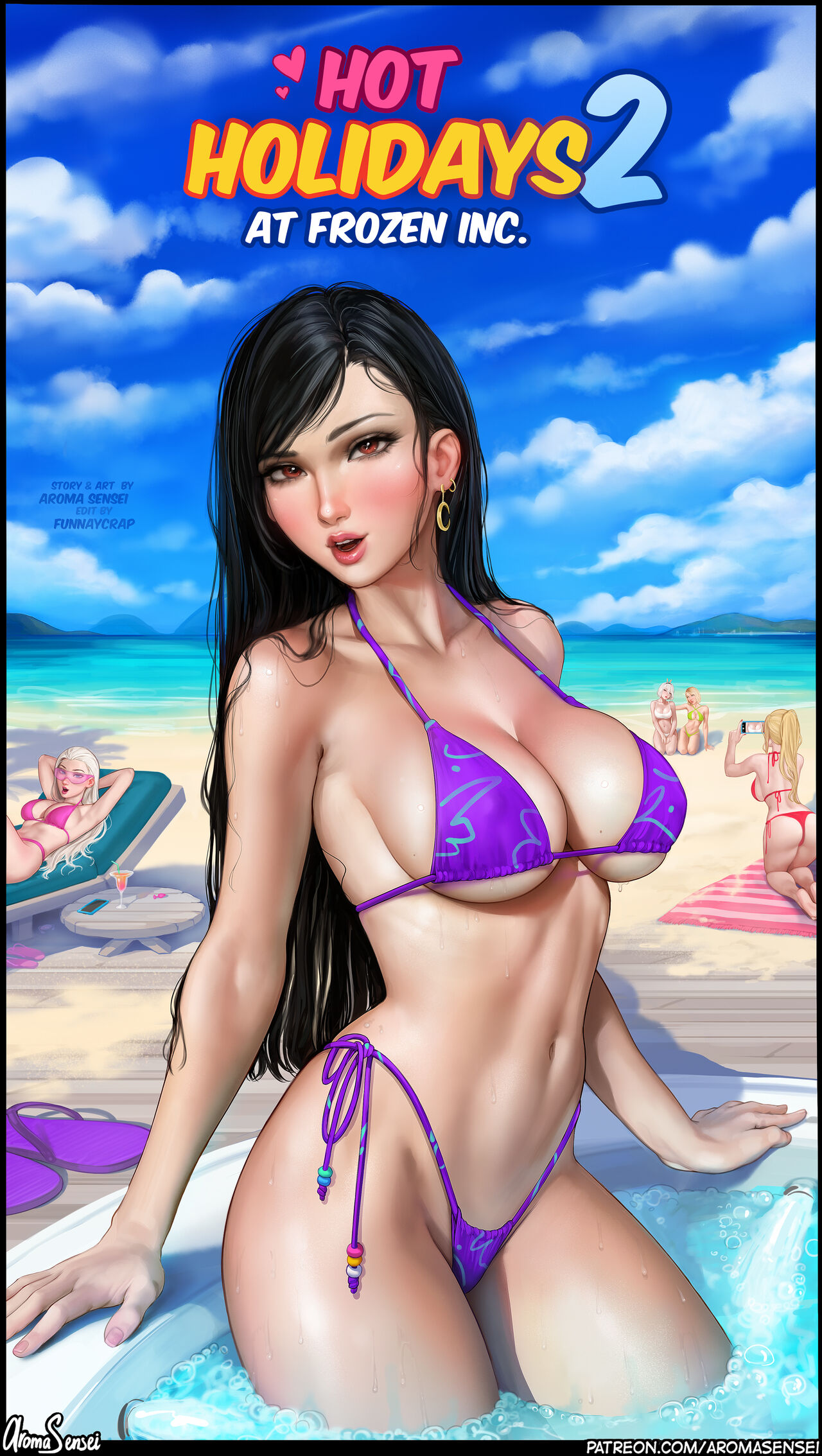 [Aroma Sensei] Hot Holidays 2 – (Comic Porn)