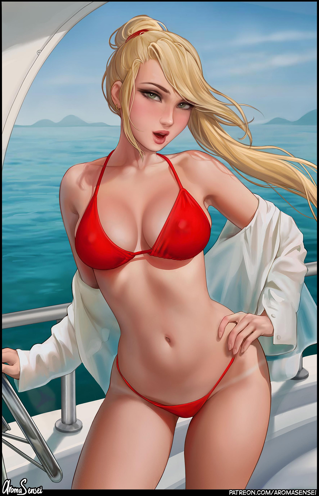 [Aroma Sensei] Hot Holidays 2 – (Comic Porn)