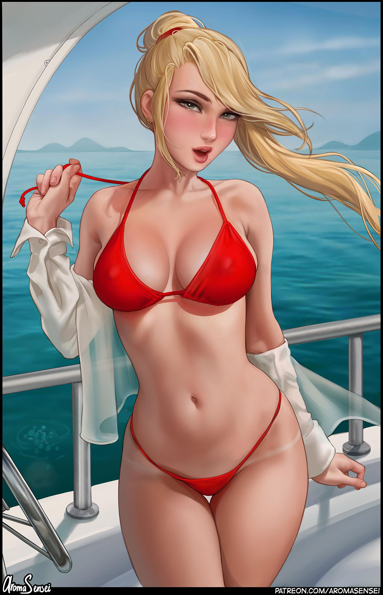 [Aroma Sensei] Hot Holidays 2 – (Comic Porn)