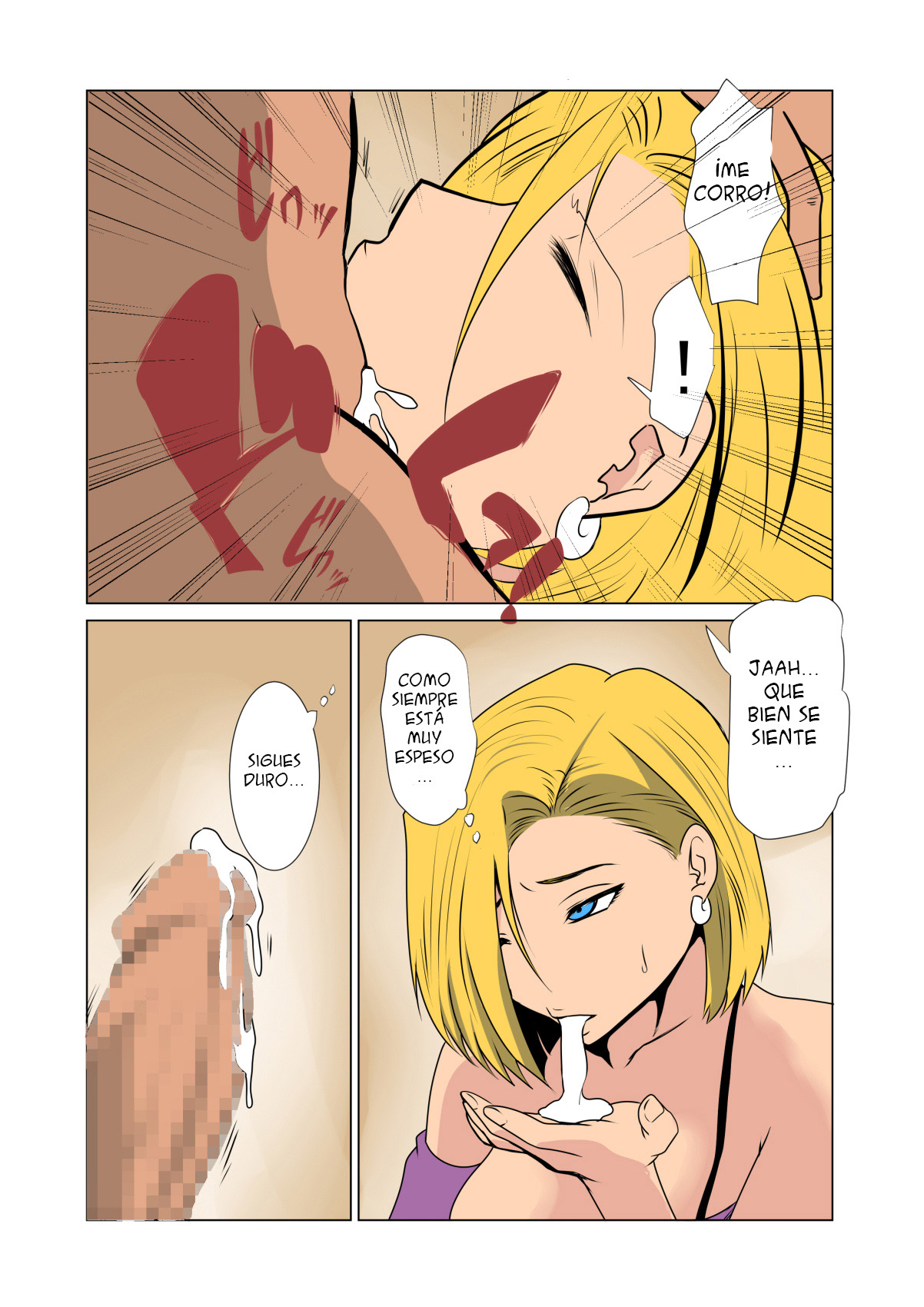 [Ura no Kami] Las Atenciones de la Esposa al Viejo (Dragon Ball Z)