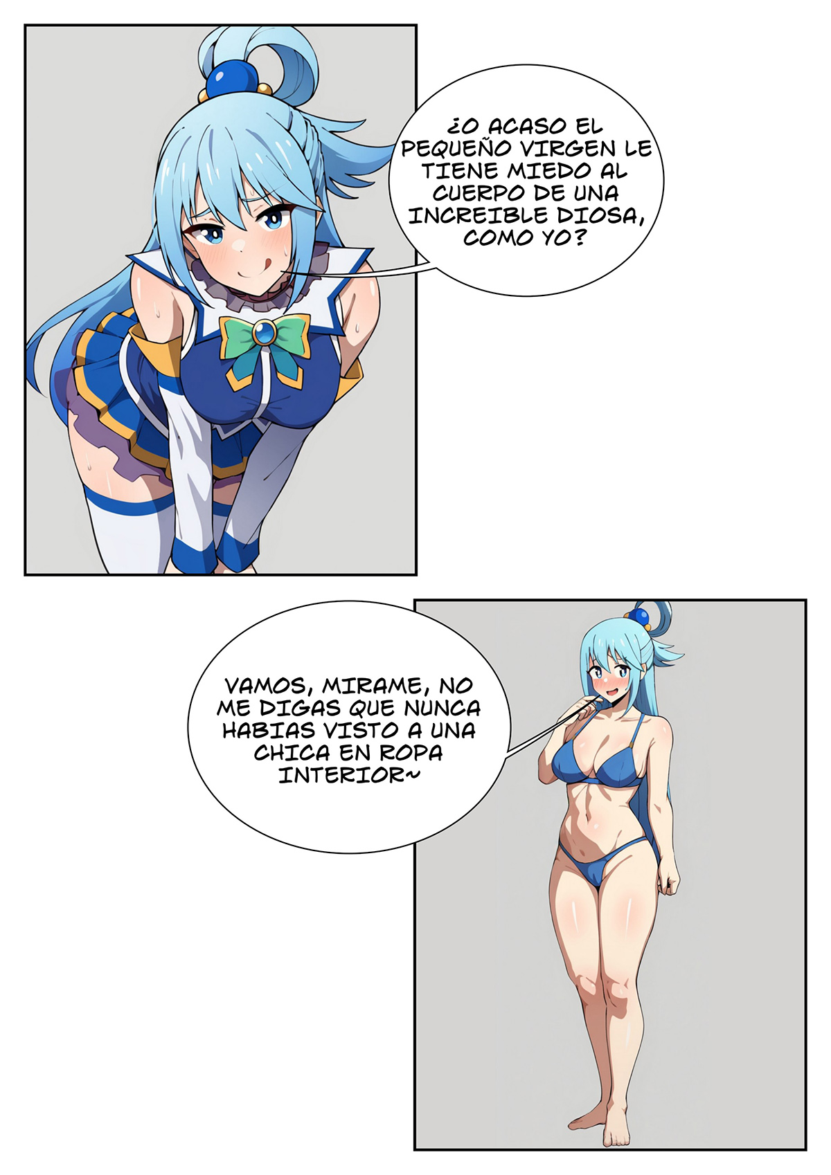 [Jcup Studios] Mi Primera Vez fue con una Diosa inutil – (Konosuba)