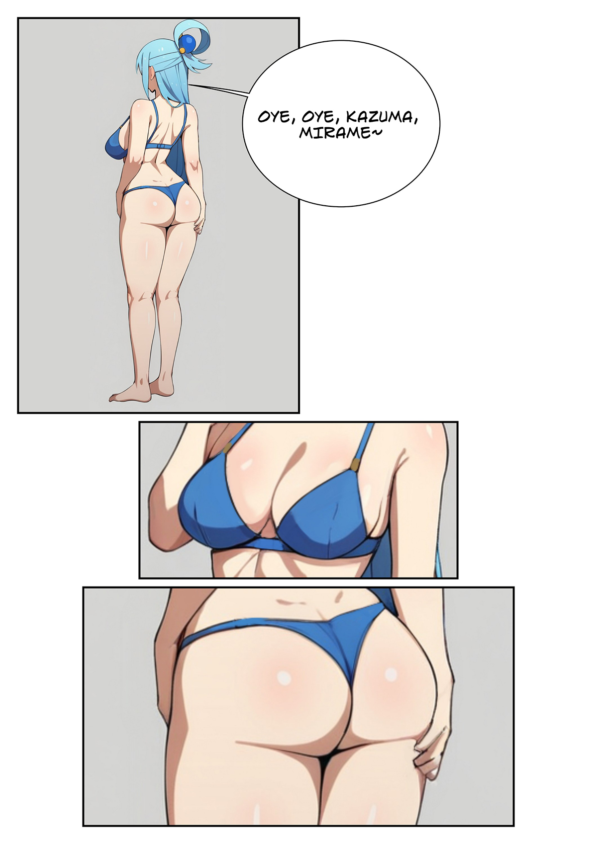 [Jcup Studios] Mi Primera Vez fue con una Diosa inutil – (Konosuba)