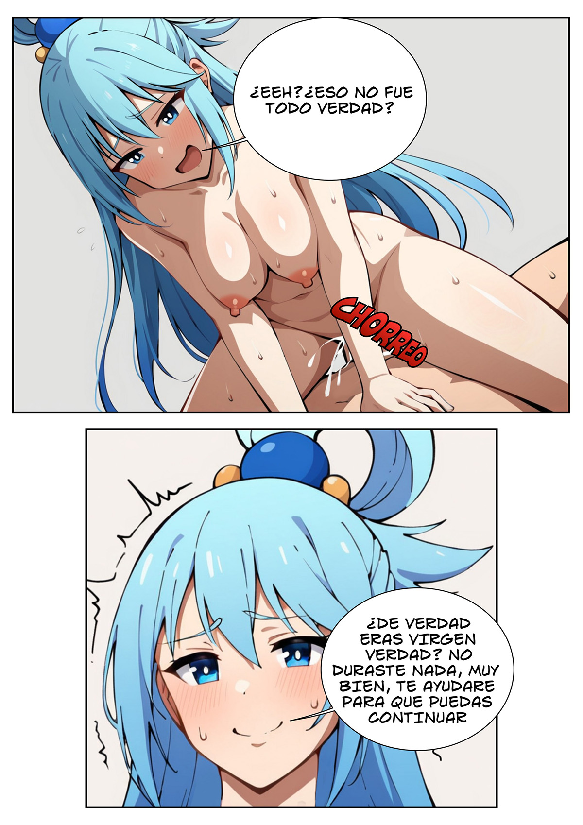 [Jcup Studios] Mi Primera Vez fue con una Diosa inutil – (Konosuba)