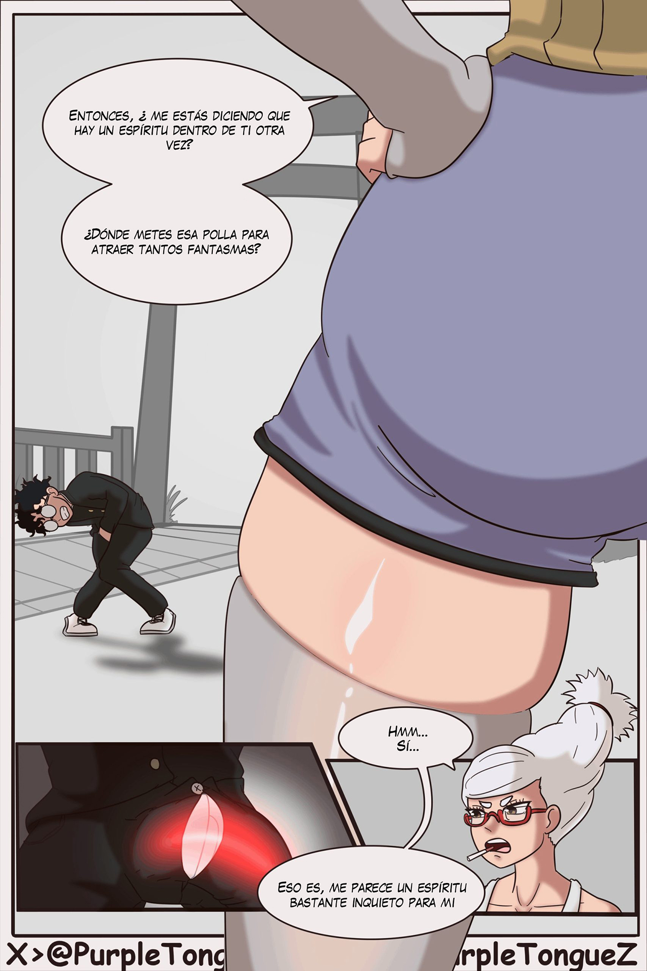 [PurpleTongueZ] A GHOST in my PANTS (Dandadan)