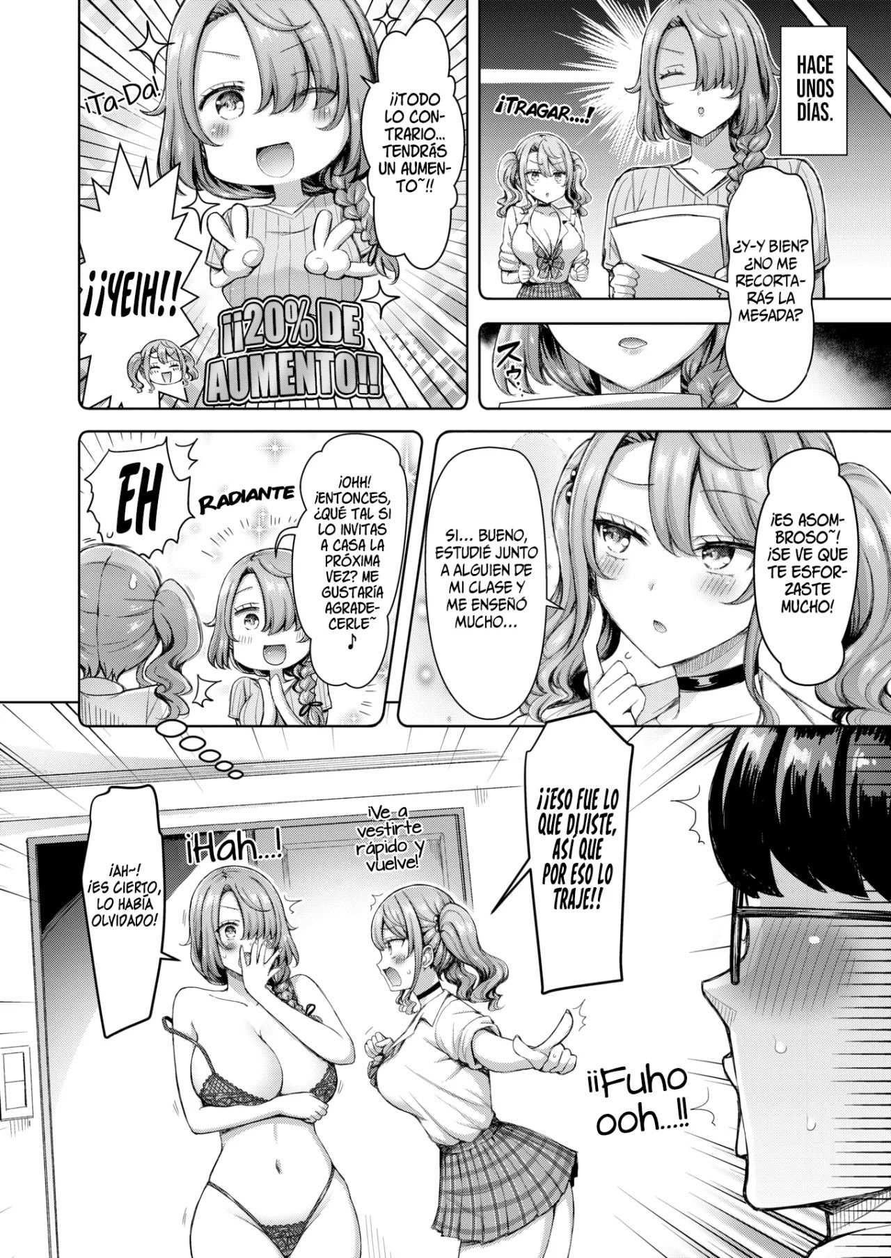 [Okumoto Yuta] Es una GAL y su MAMÁ (Comic Porn)