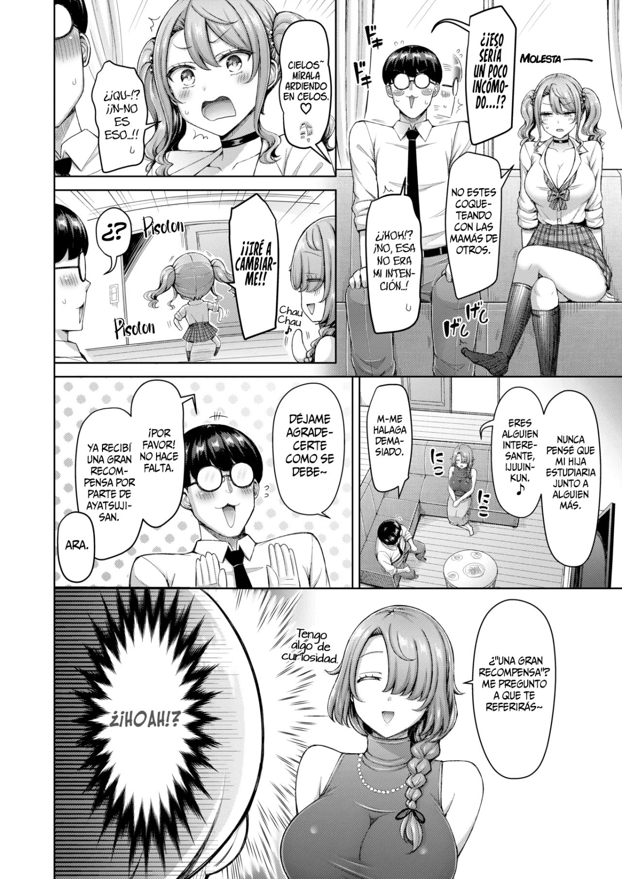 [Okumoto Yuta] Es una GAL y su MAMÁ (Comic Porn)