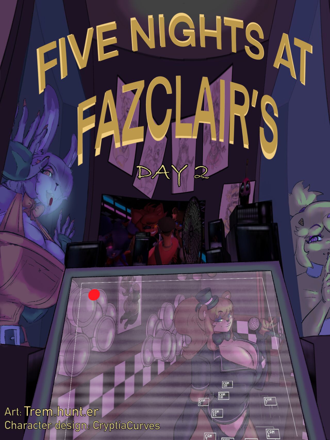 [Gryvvath] FIVE NIGHT at Fazclairs parte 2 (Five Nights at Freddy's)