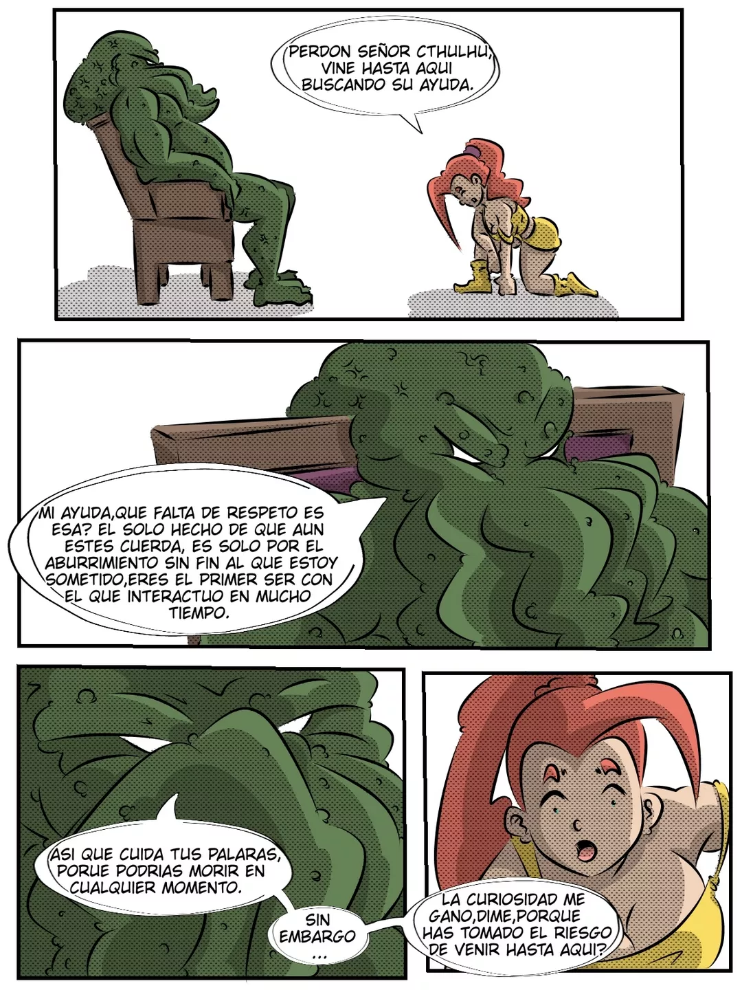 [VazzComics] La Mamada de Cthulhu (Comic Porn)