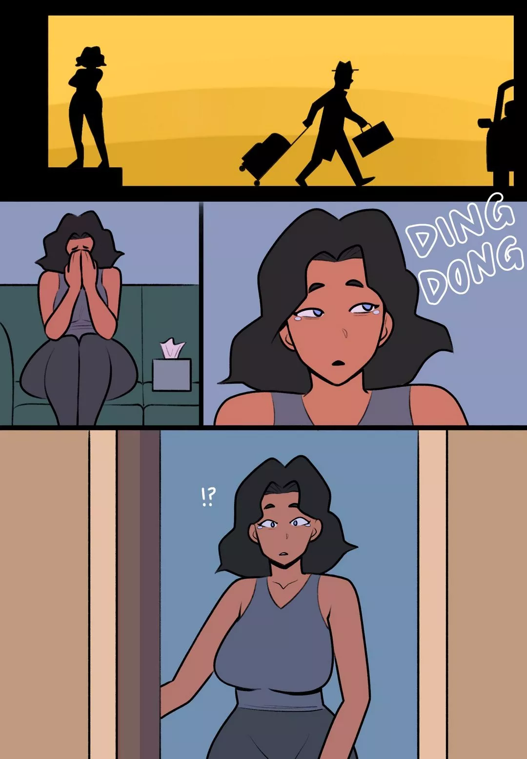 [jopuari] La Tia Divorciada (Comic Porn)