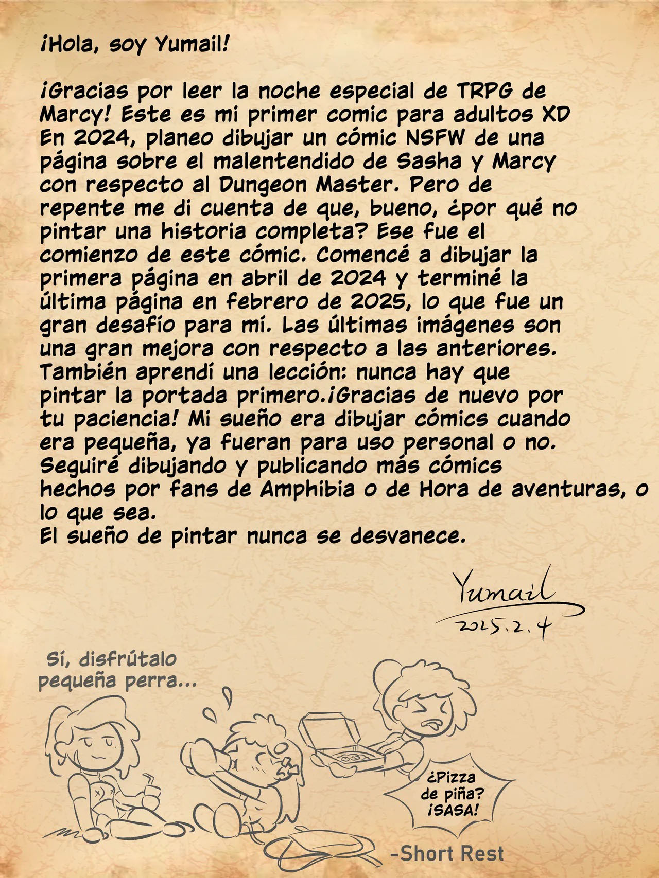 [Yumail] MARCYS Special TRPG Night (Amphibia)