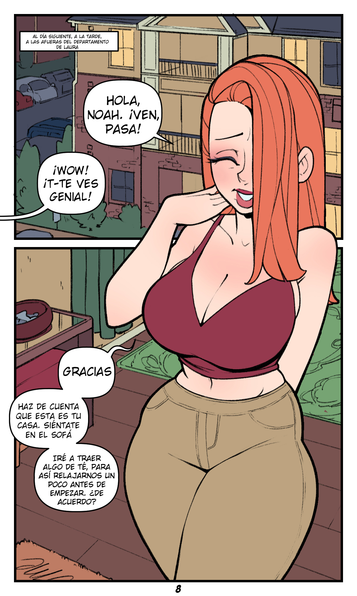 [Not Enough Milk] MILF Sitter (Comic Porn)