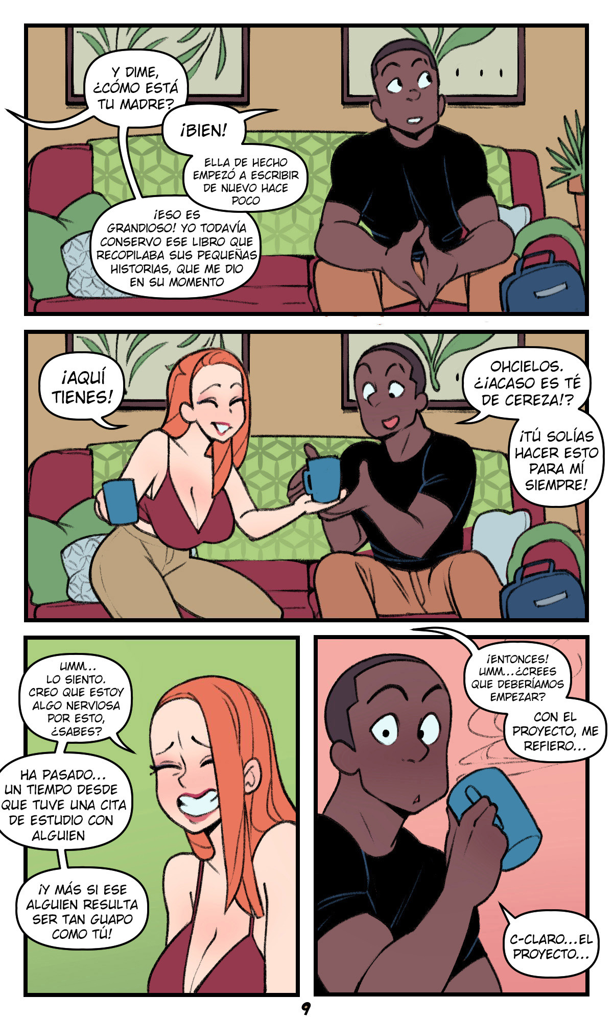 [Not Enough Milk] MILF Sitter (Comic Porn)
