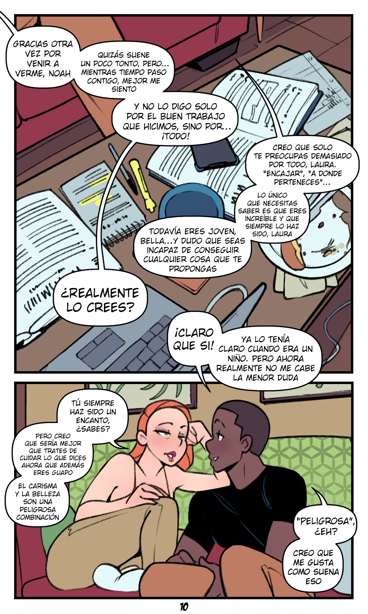 [Not Enough Milk] MILF Sitter (Comic Porn)