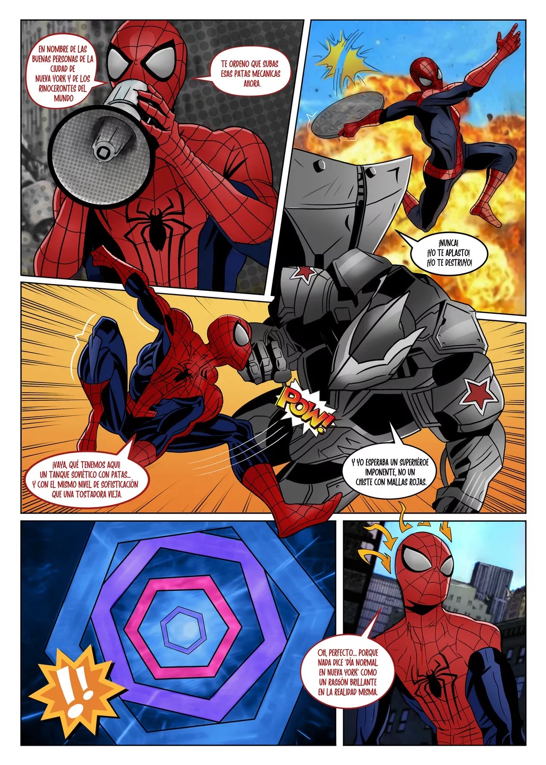 [Onirico] MINA ASHIDO x SPIDERMAN (Comic Porn)