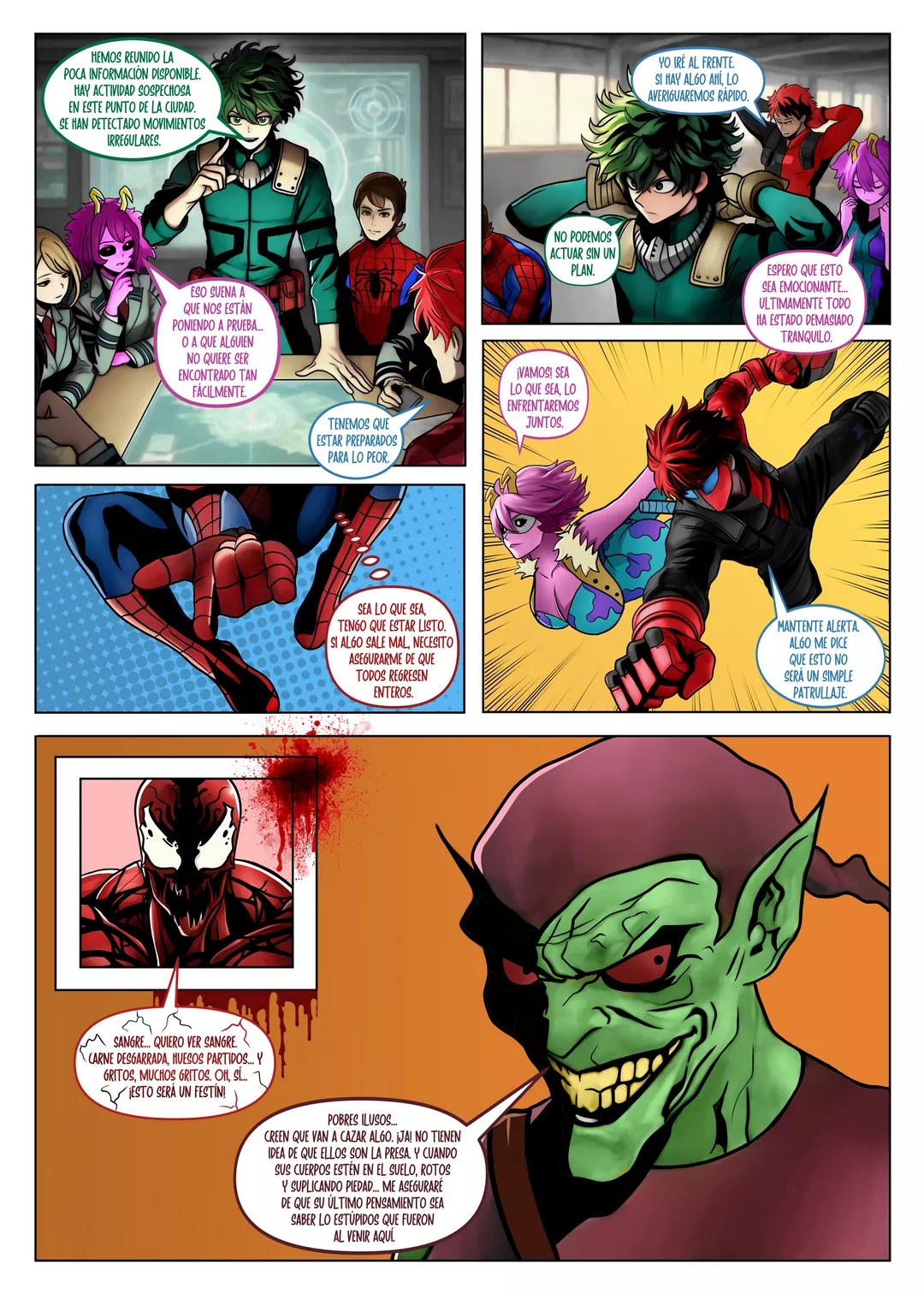 [Onirico] MINA ASHIDO x SPIDERMAN (Comic Porn)