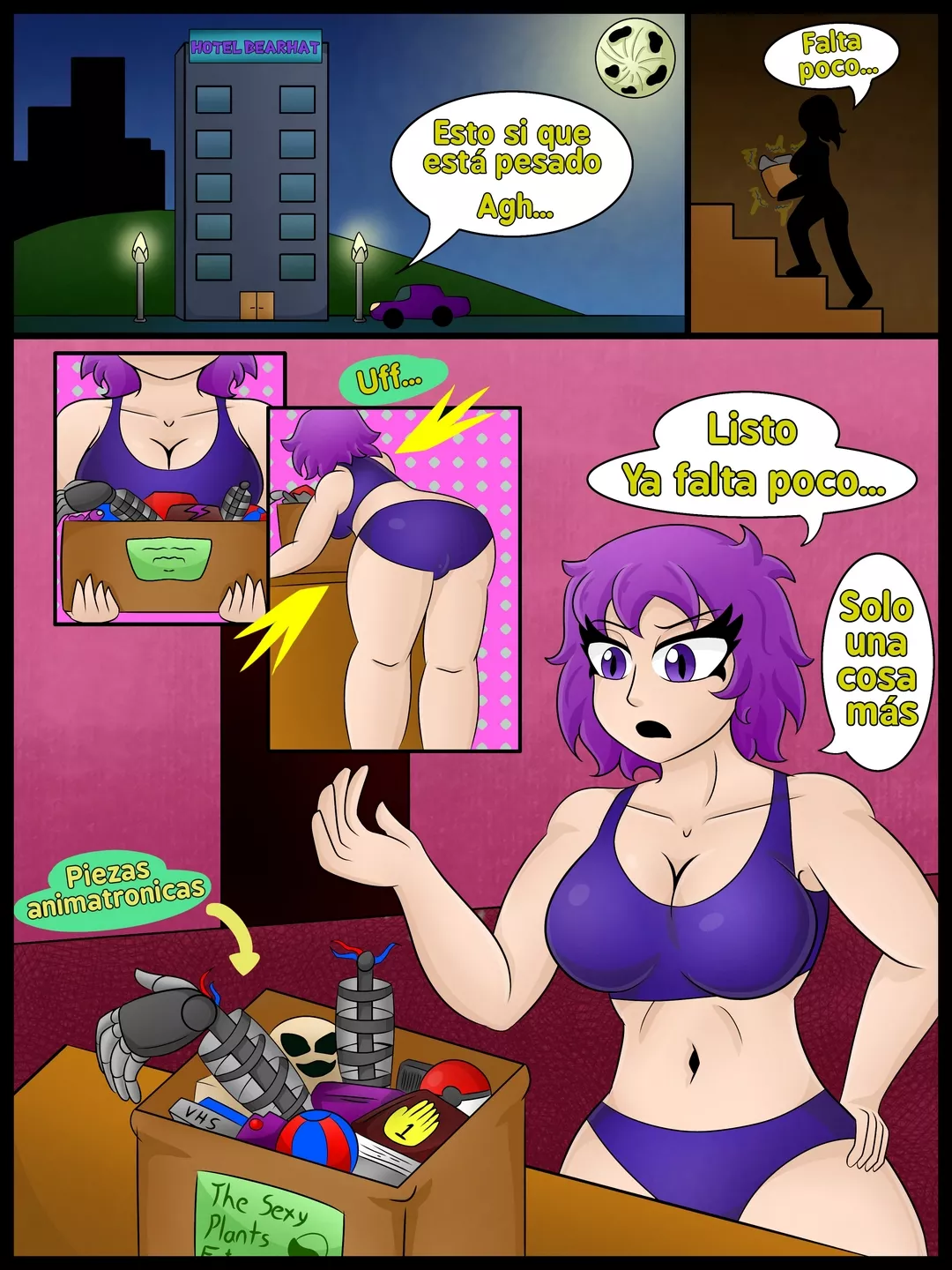 [Fire's Art] Terror Under the Love Hotel (Comic Porn)