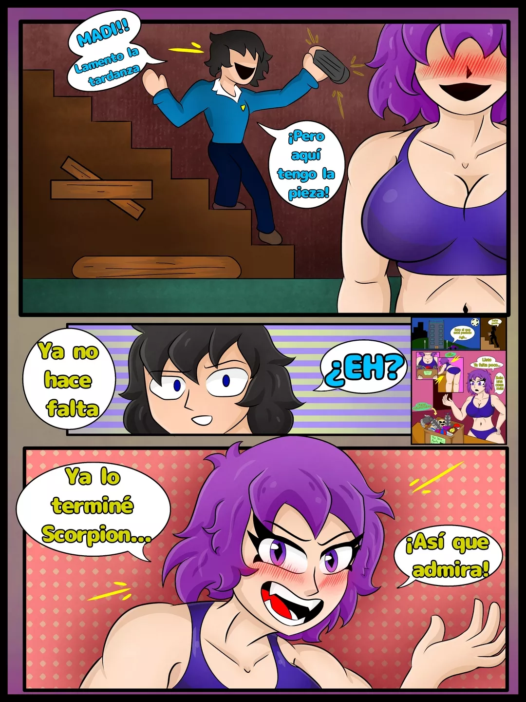 [Fire's Art] Terror Under the Love Hotel (Comic Porn)