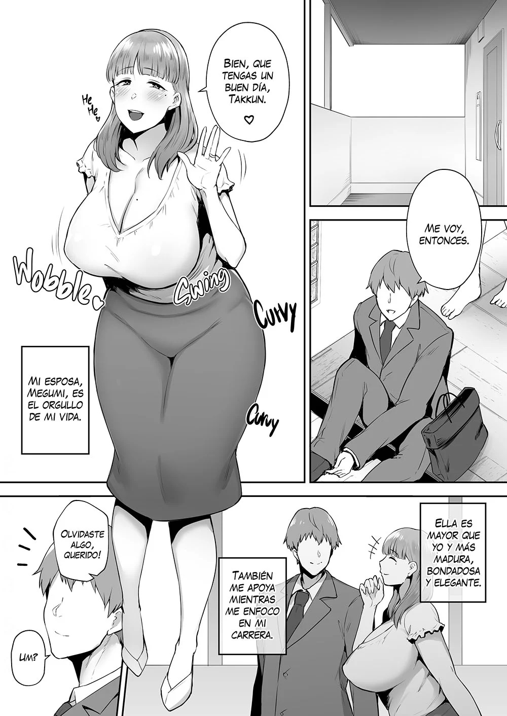 [Gagarin Kichi] Gran Verga En La Casa De Al Lado – (Comic Porn)