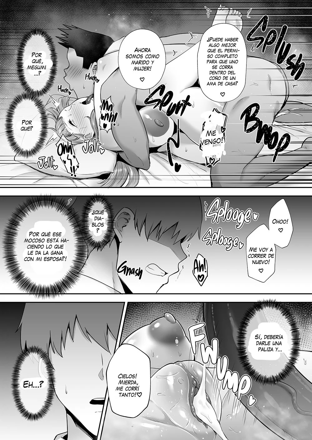 [Gagarin Kichi] Gran Verga En La Casa De Al Lado – (Comic Porn)