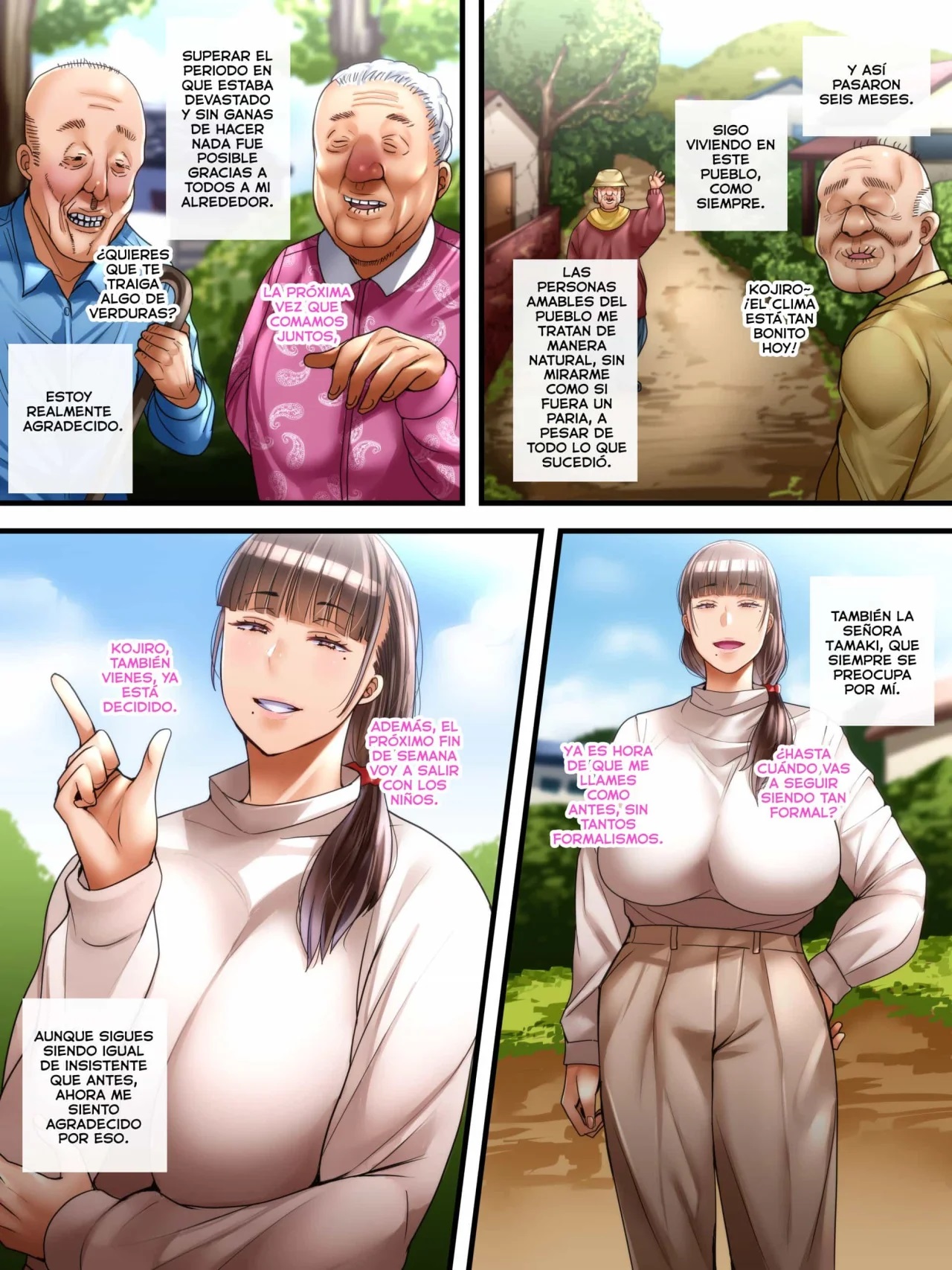 [Ijiise] La PAREJA que se mudo al CAMPO (Comic Porn)