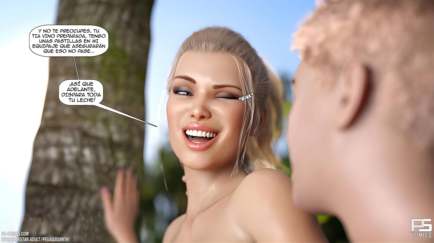 [Pegasus Smith] AU NATUREL – Nudist Resort parte 23 (Comic Porn)