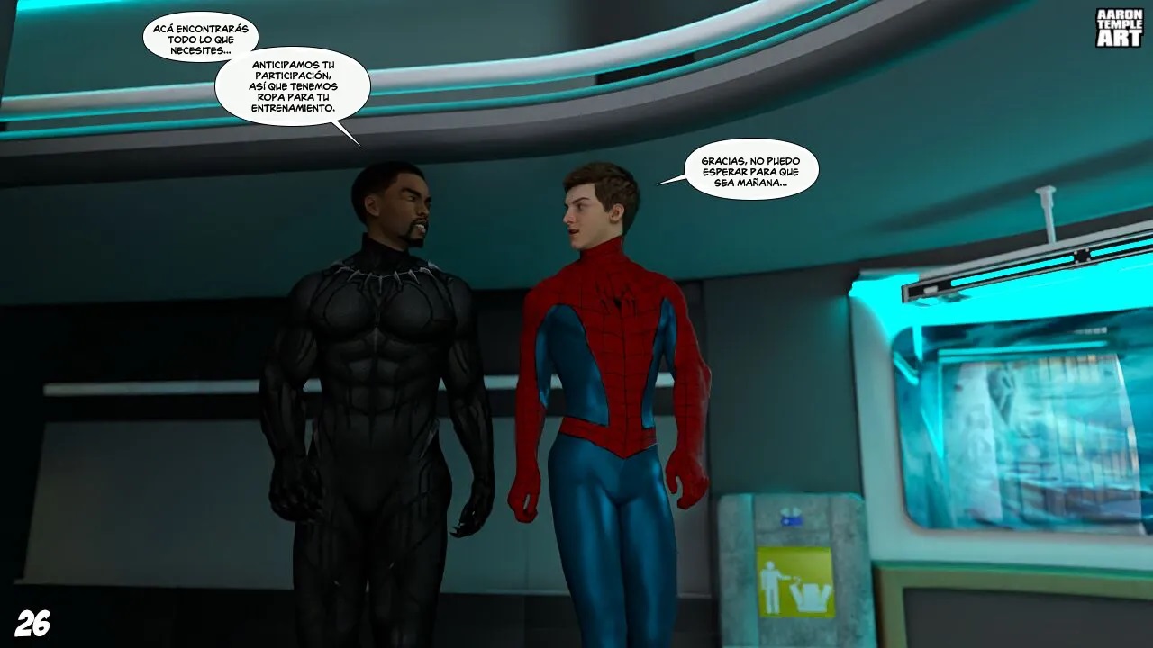 [AaronTempleArt] Lust in WAKANDA (Comic Porn)