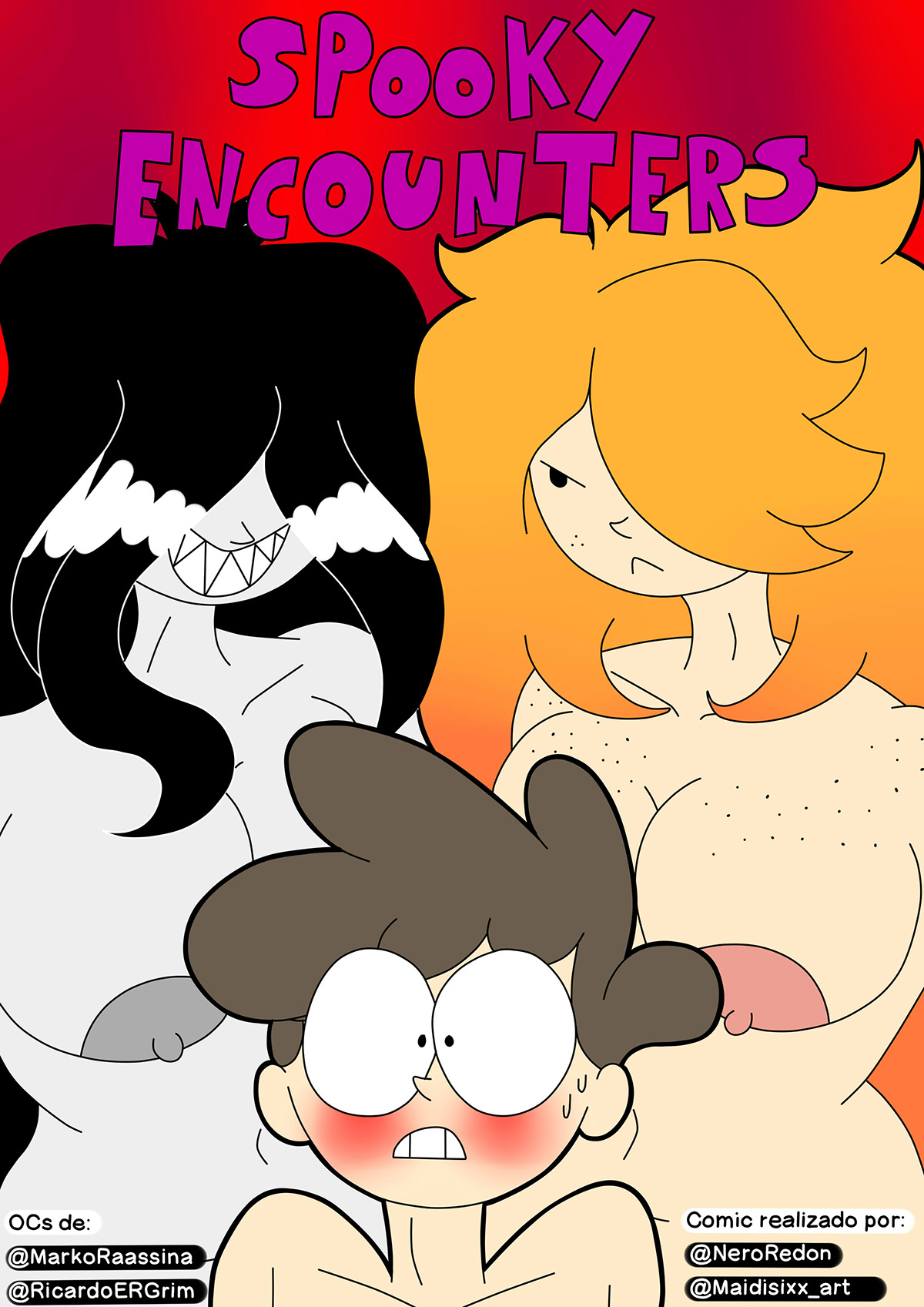 [NeroRedon] SPOOKY Encounters (Comic Porn)