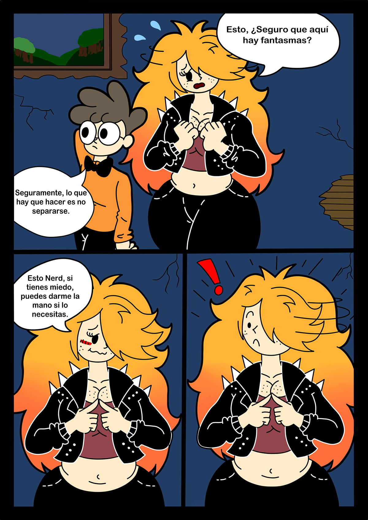 [NeroRedon] SPOOKY Encounters (Comic Porn)