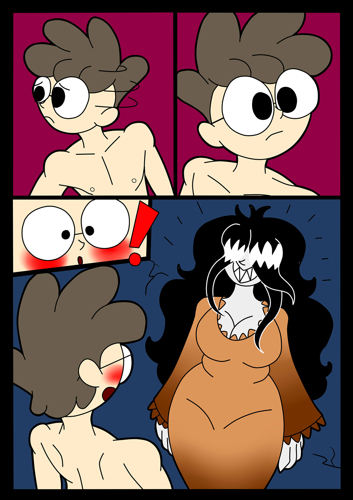 [NeroRedon] SPOOKY Encounters (Comic Porn)