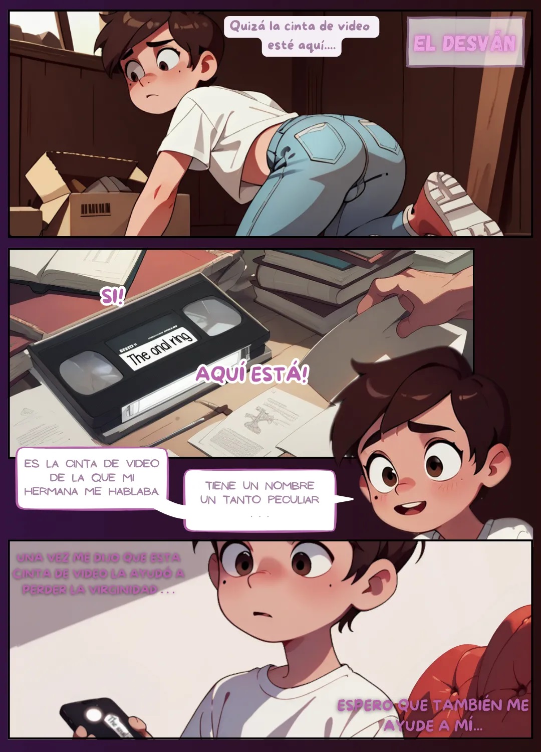 [LicAi] The ANAL RING (Comic Porn)