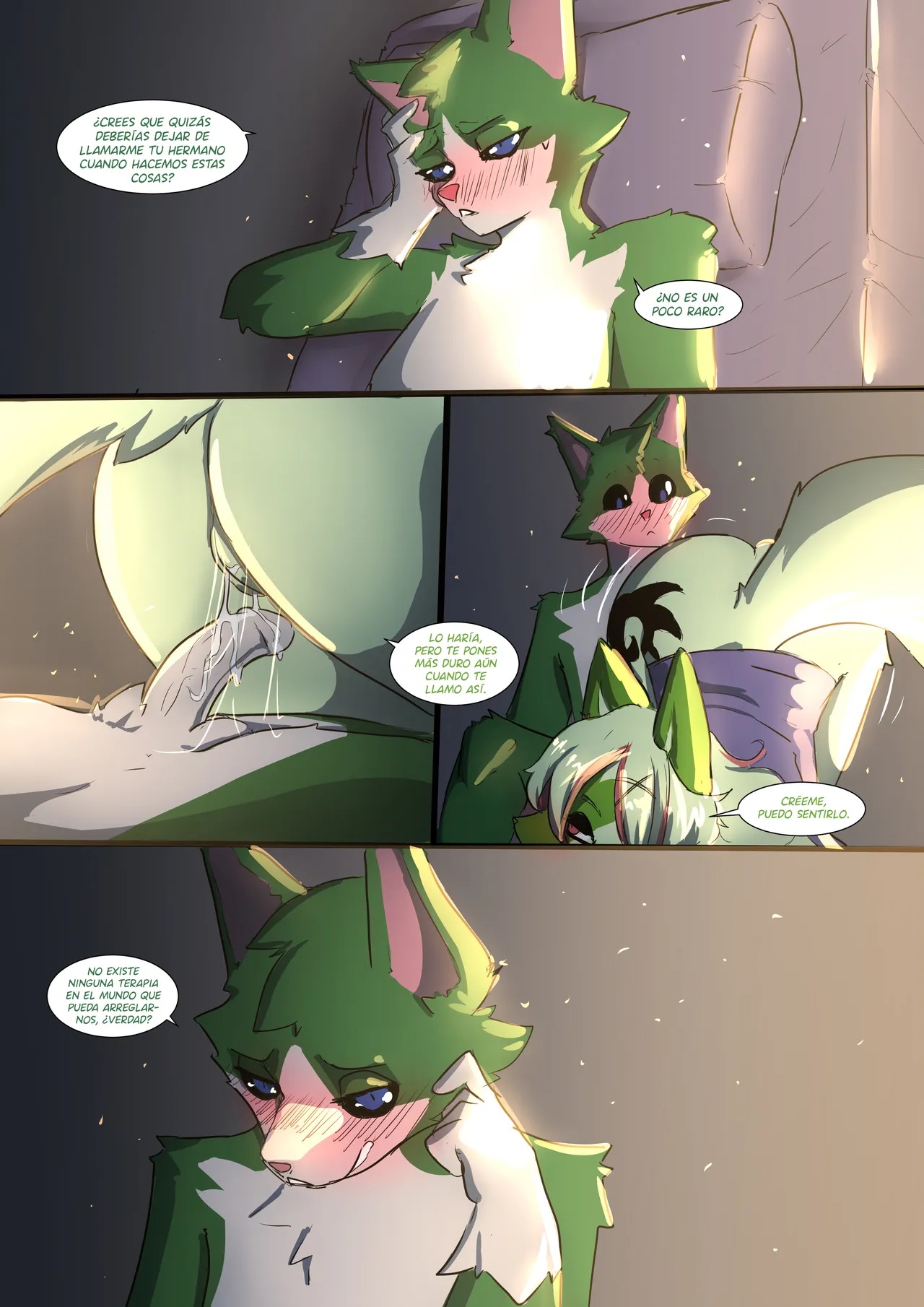 [LizzardSama] True FELINES parte 2 (Comic Porn)