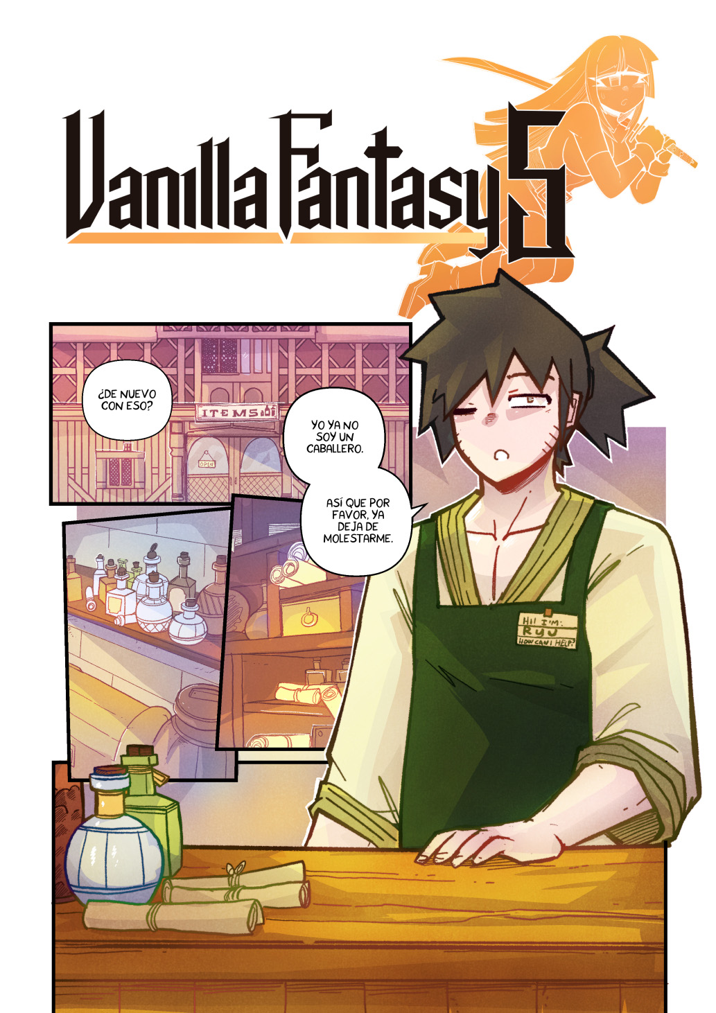 [Mr.E] VANILLA FANTASY parte 5 (Comic Porn)