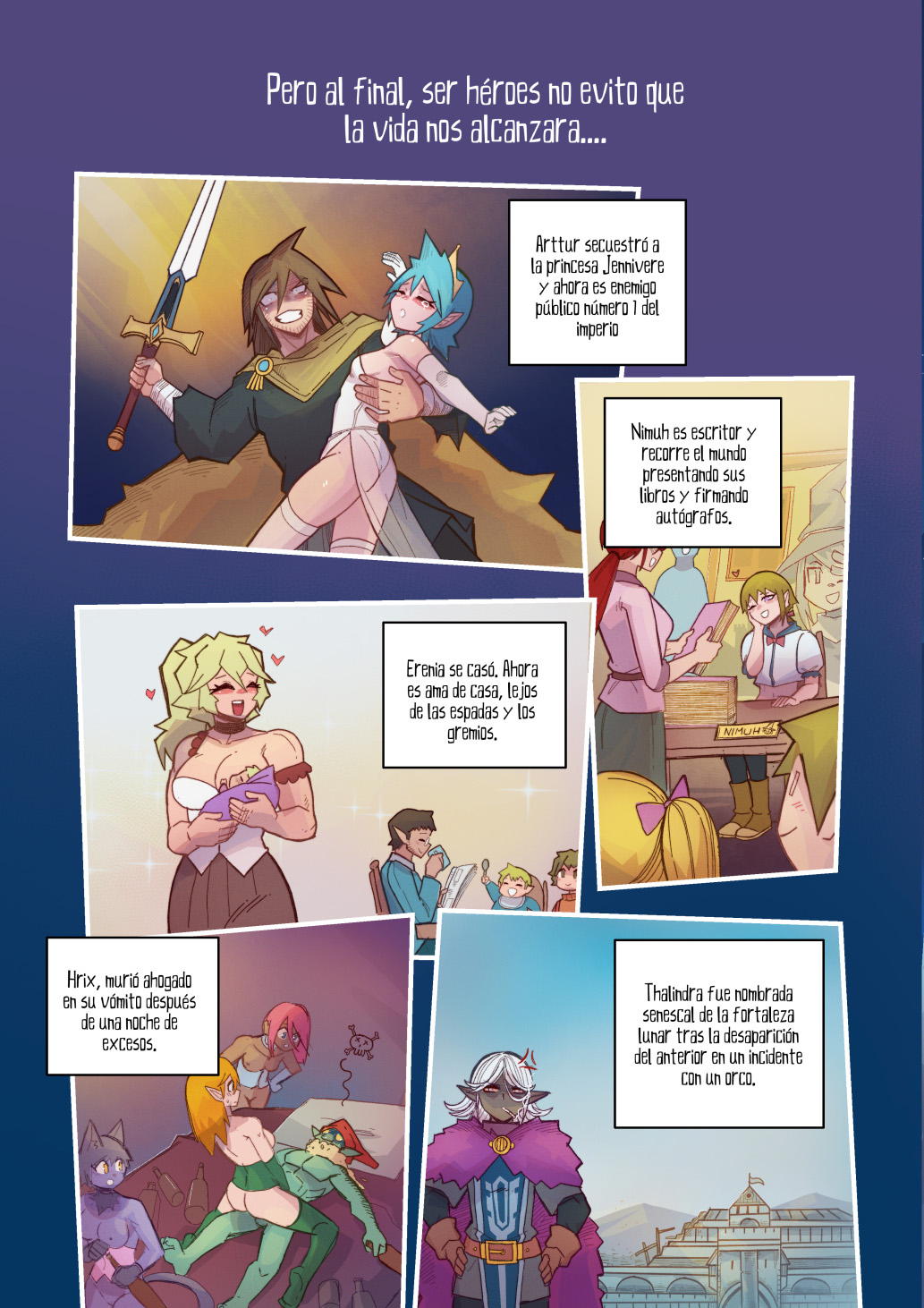 [Mr.E] VANILLA FANTASY parte 5 (Comic Porn)