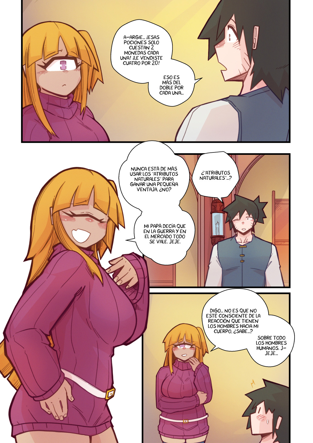 [Mr.E] VANILLA FANTASY parte 5 (Comic Porn)