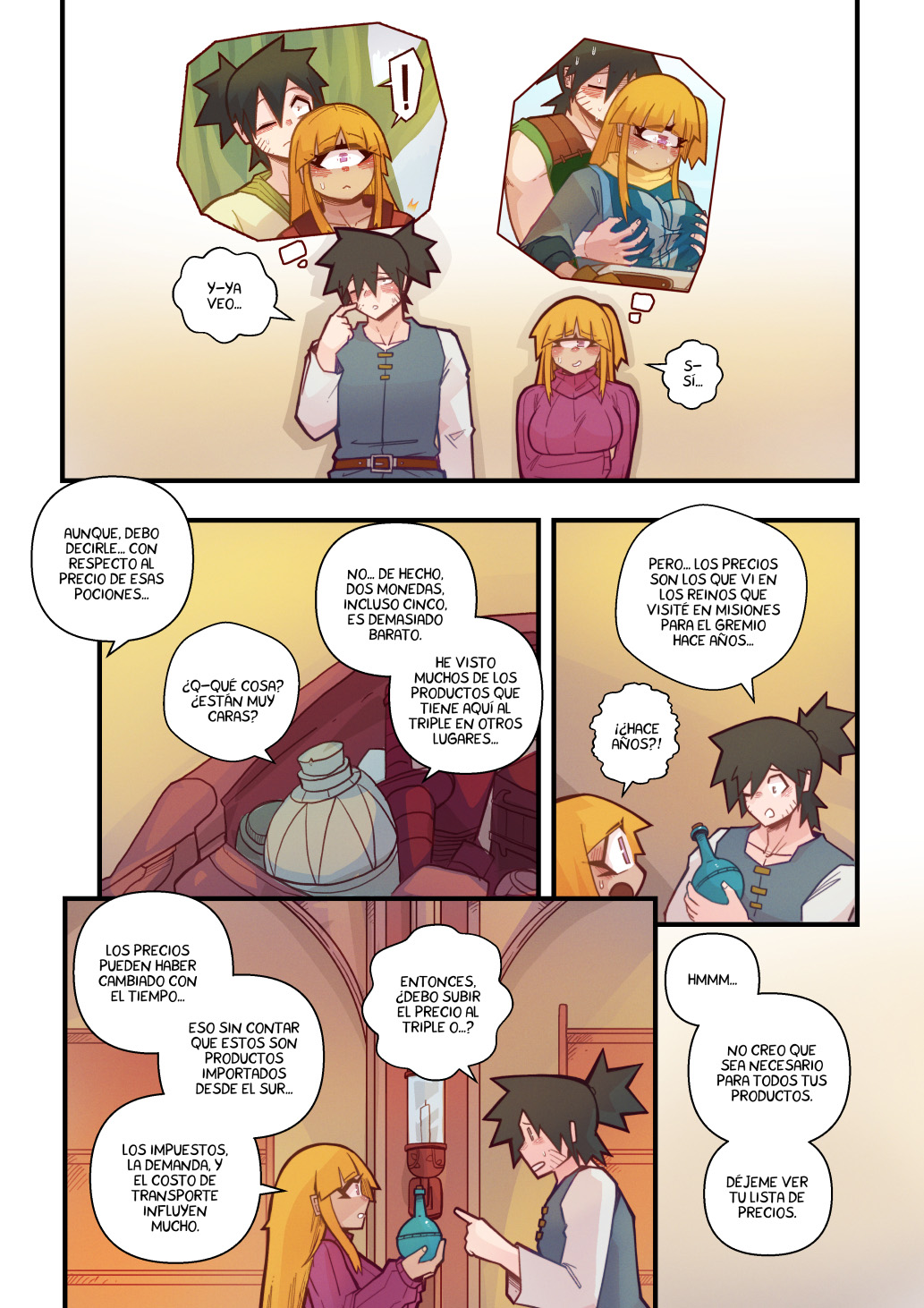 [Mr.E] VANILLA FANTASY parte 5 (Comic Porn)