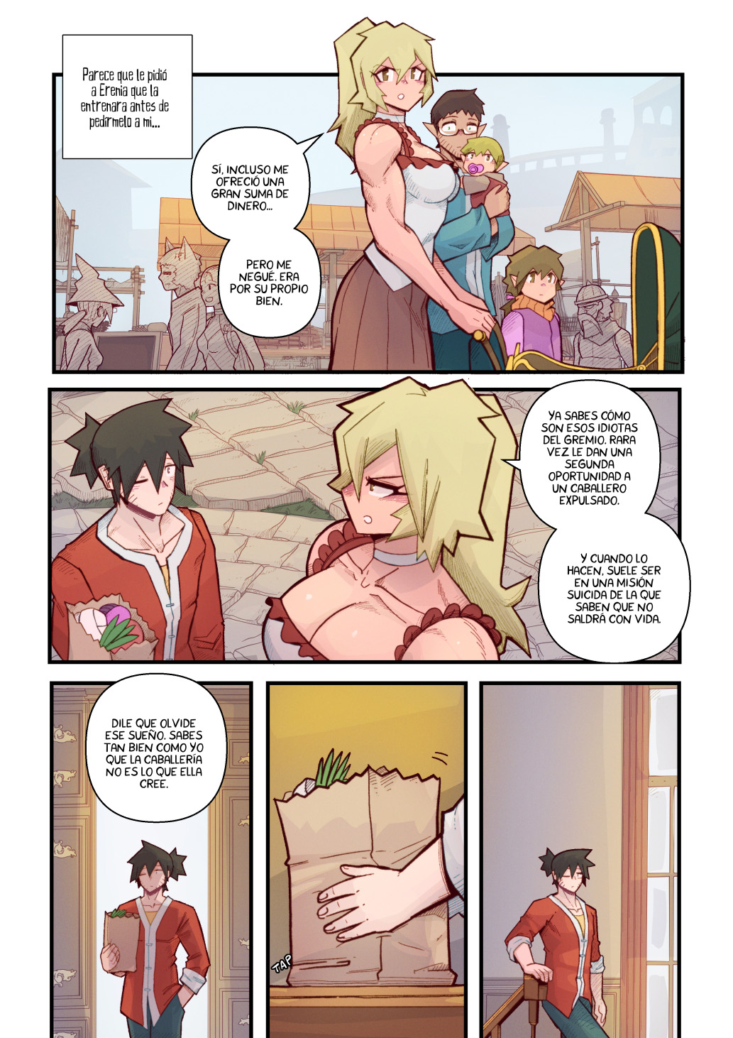 [Mr.E] VANILLA FANTASY parte 5 (Comic Porn)