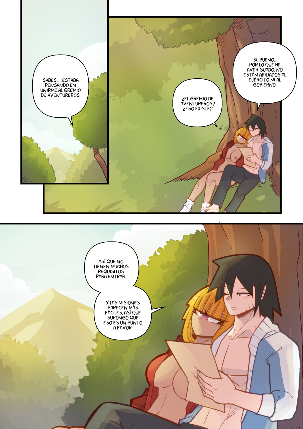 [Mr.E] VANILLA FANTASY parte 5 (Comic Porn)