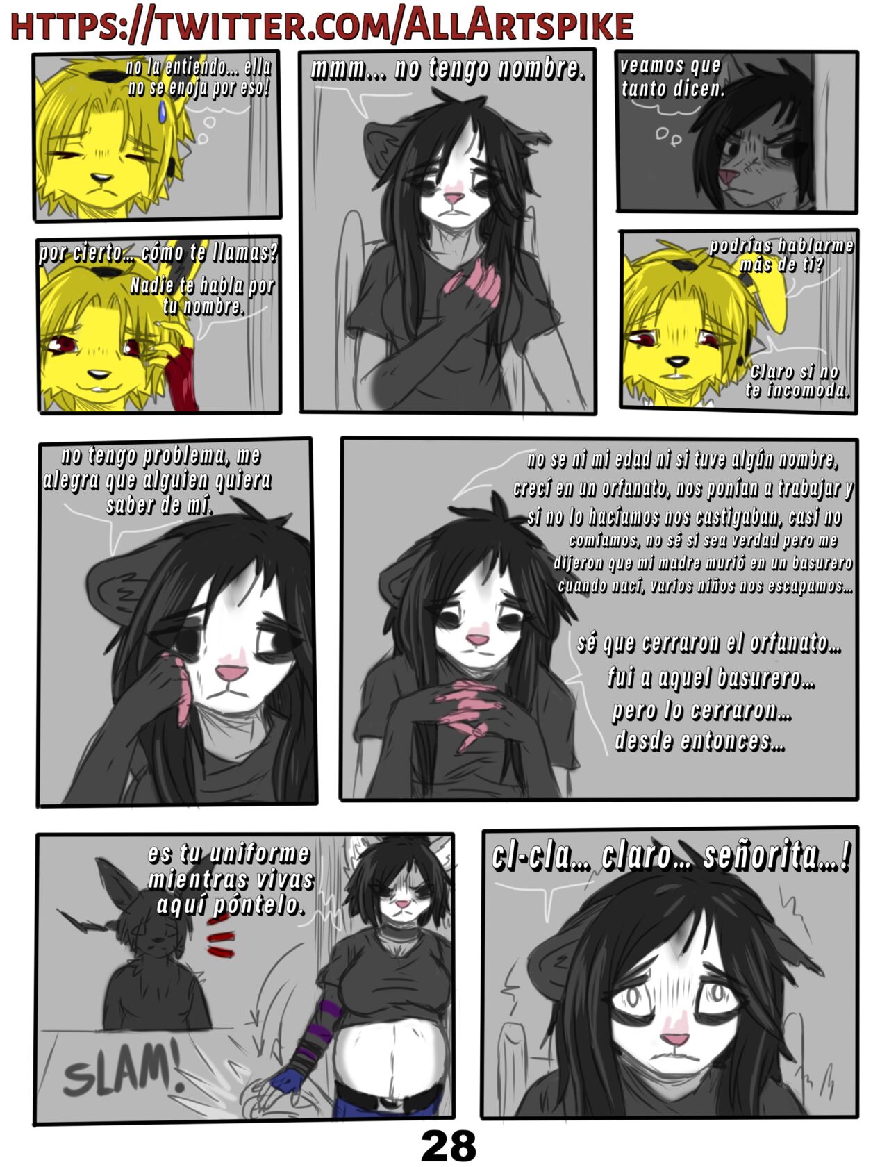 [Spikethefurry] FIRST HOME (Comic Porn)
