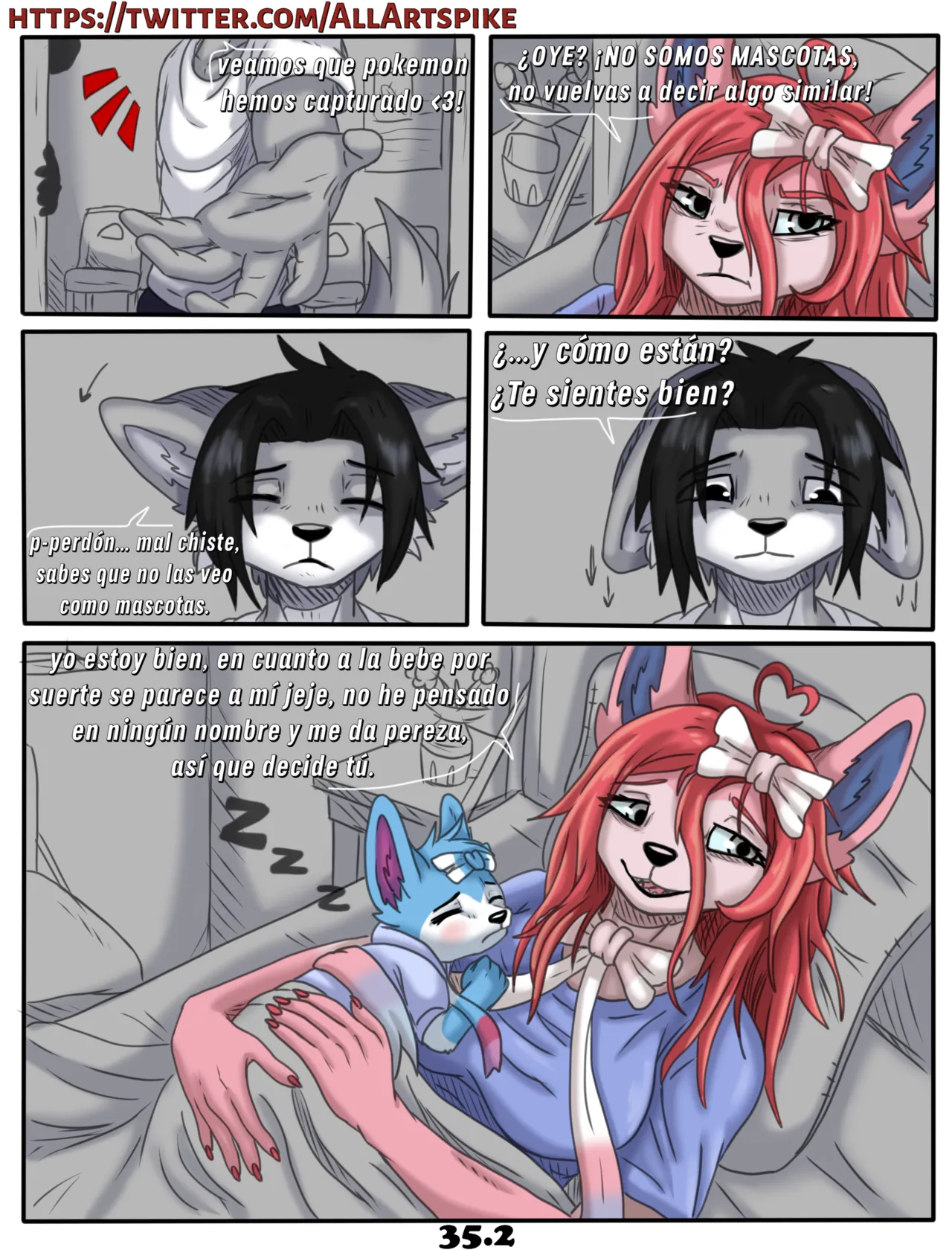 [Spikethefurry] FIRST HOME (Comic Porn)