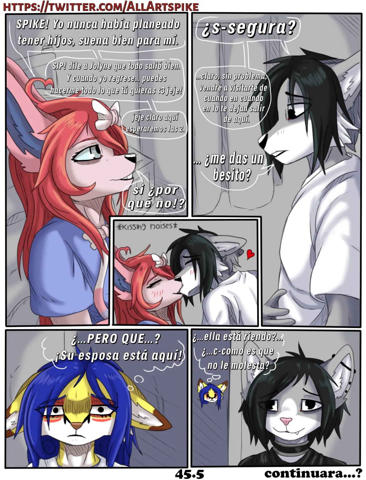 [Spikethefurry] FIRST HOME (Comic Porn)